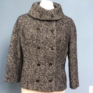 Buddy Bates Vintage wool tweed coat estimated size 12P.
